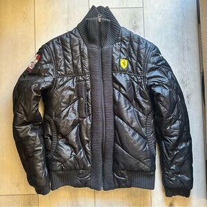Puma Ferrari Quilted Racing Jacket 🏁 Size Small